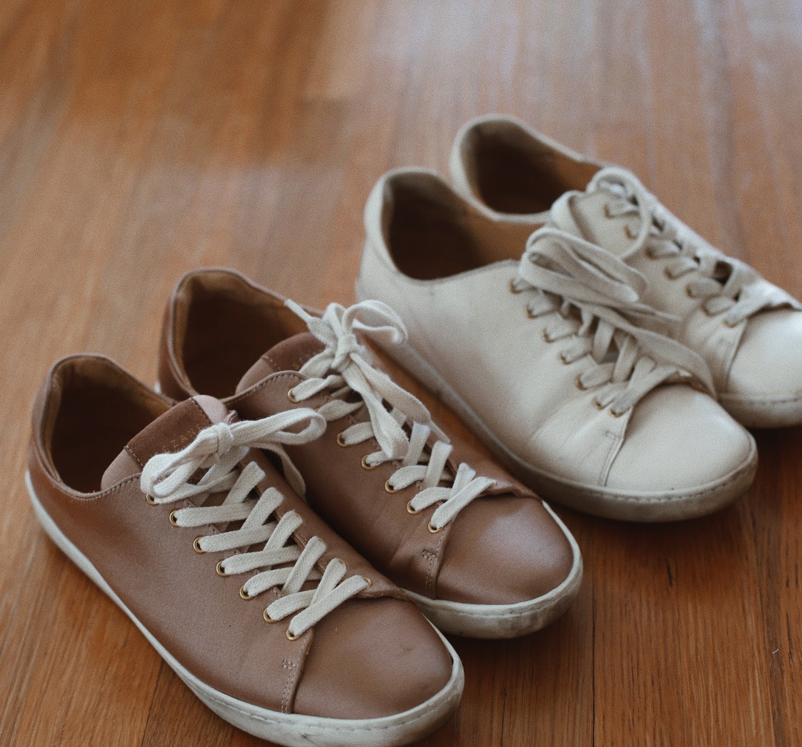 Sezane jack sale sneakers